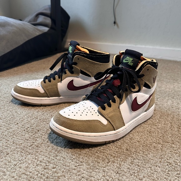 Nike Air Jordan’s - Neutral Olive - Size 9.5 W - Picture 5 of 6